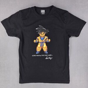 Goku Bear Shirt Mens Small The Dirt Label TDL‎ Anime Graphic Tee Dragon Ball